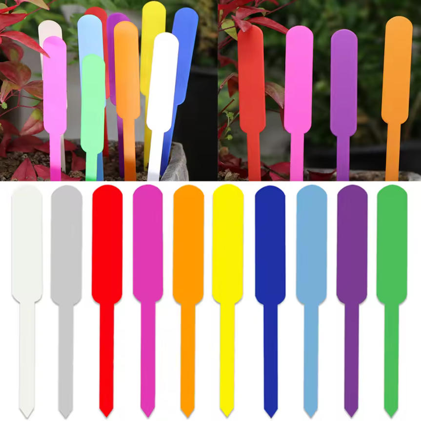 Gardening Tools Labeled - 100PCS Waterproof Garden Plant Tags Plastic