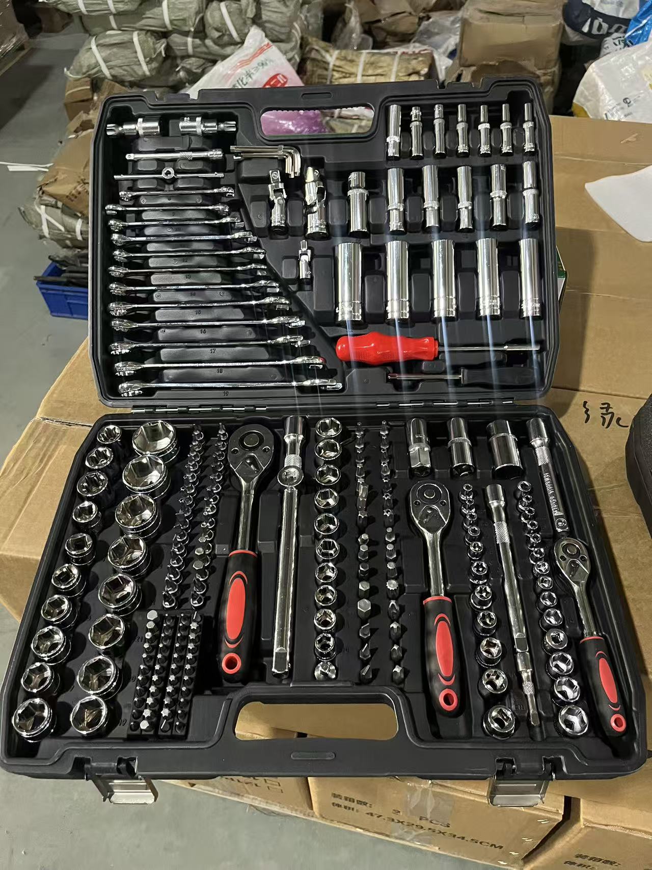 Gardening Tools Hand - 216-Piece DIY Auto Repair Tool Kit