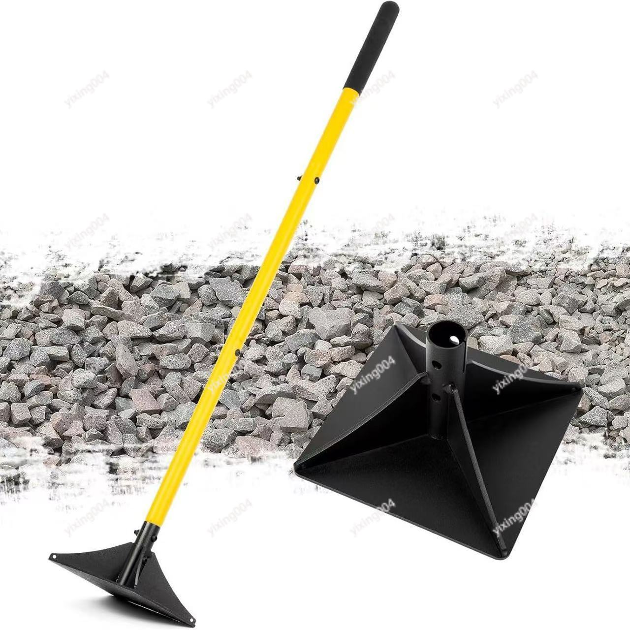 Gardening Tools Hand - Detachable Steel Tamper Tool Garden Soil