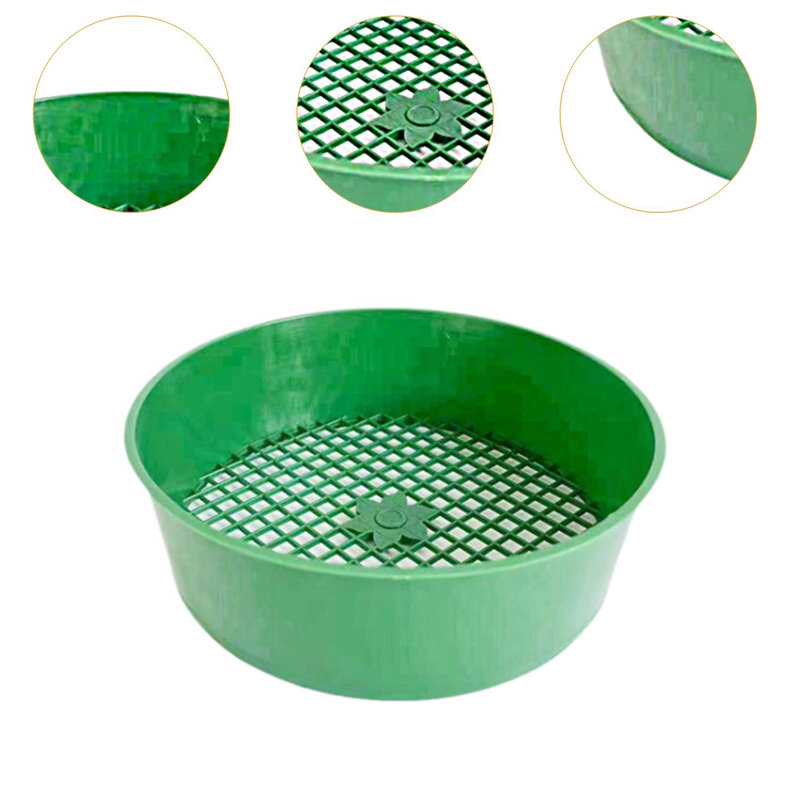 Garden Sieve Soil - Compact Gardening Sieve PP Soil Sifting