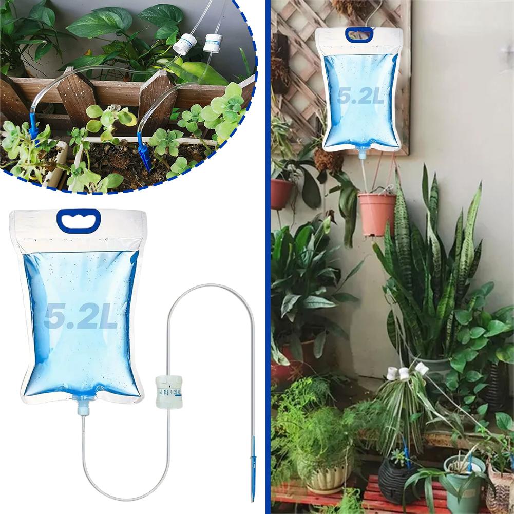 Gardening Tools Watering Can - 5.2L Adjustable Automatic Drip Watering Can