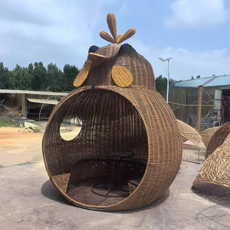 Gardening Tools Photo - Outdoor rattan, twelve zodiac card holder