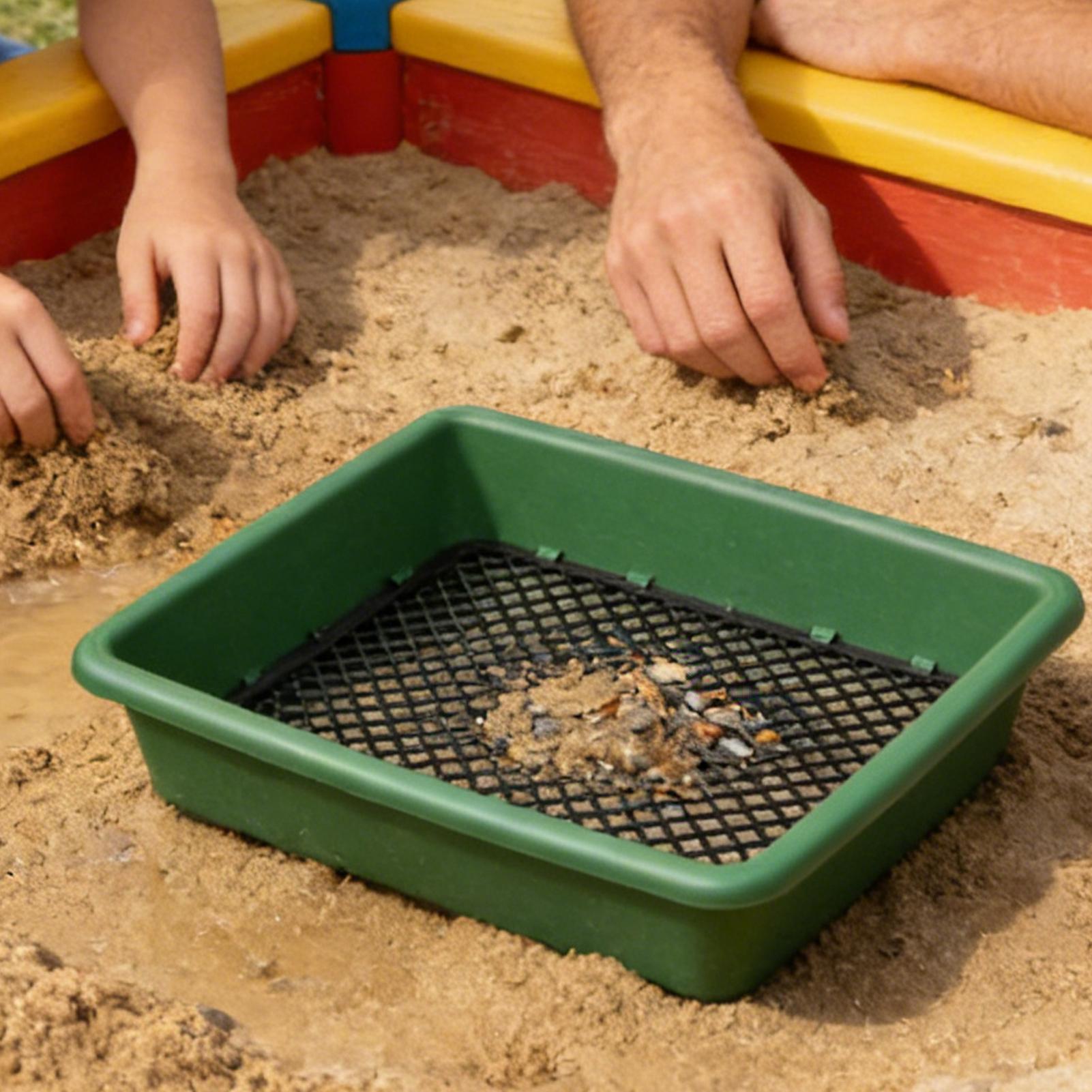Garden Sieve Soil - Sifter for Rocks Rustproof Pellet Sifter
