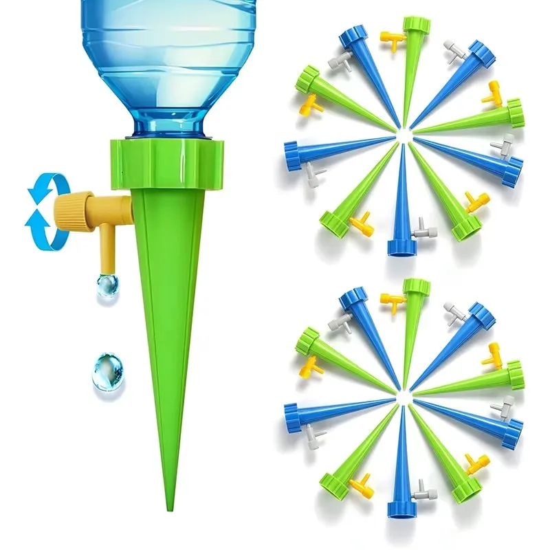 Root Watering Spike - 32/64pcs Auto Adjustable Drip Spike Water