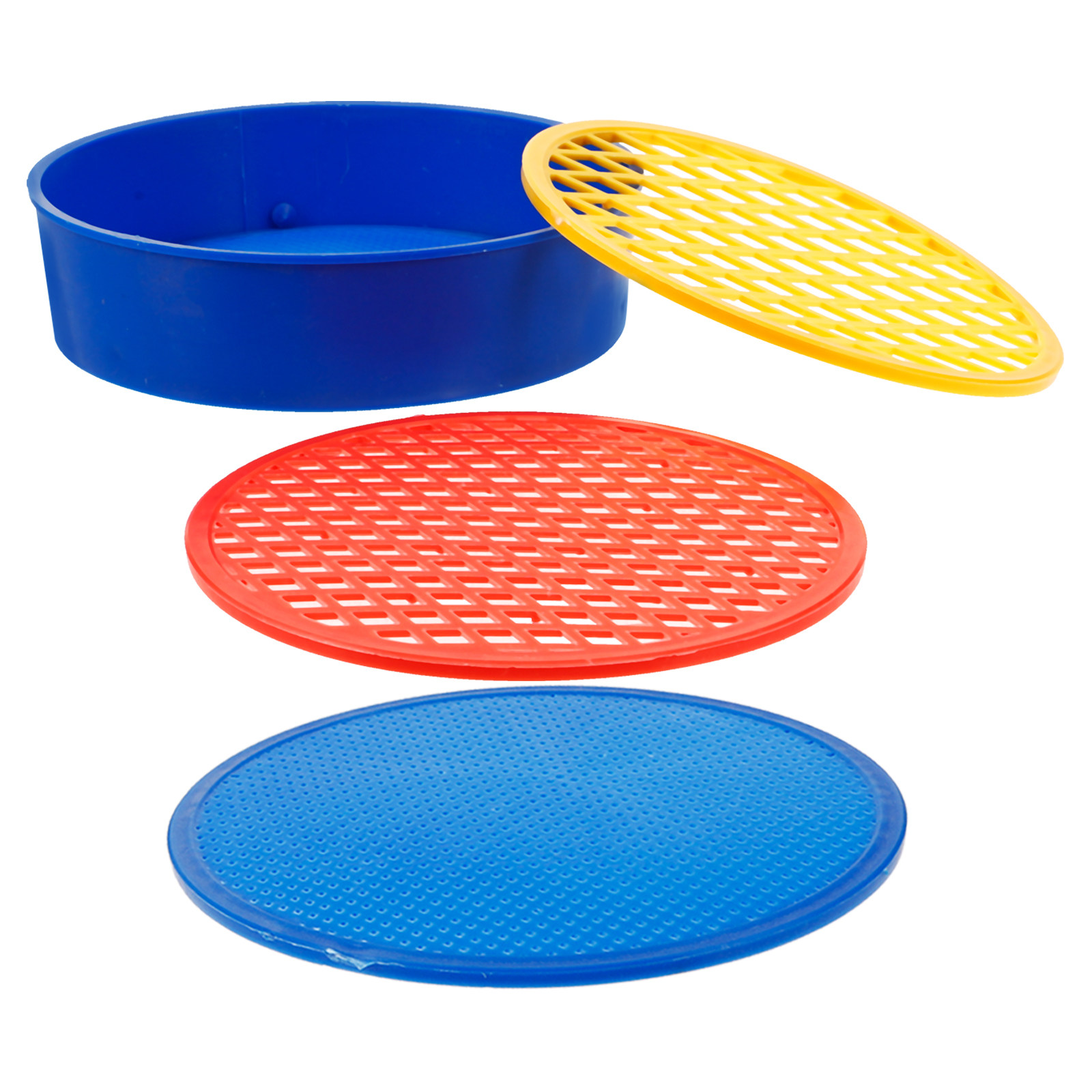 Garden Sieve Soil - 1Set Manual Plastic Soil Sifter Garden