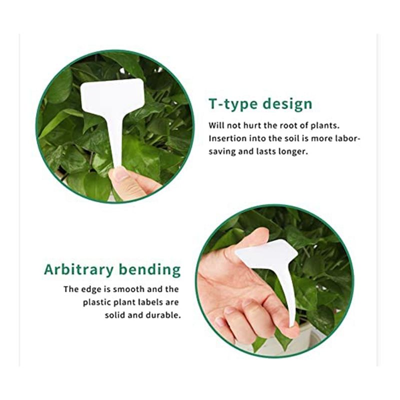 Gardening Tools With Names - RANA Plant Labels 300Pcs 4 Inch