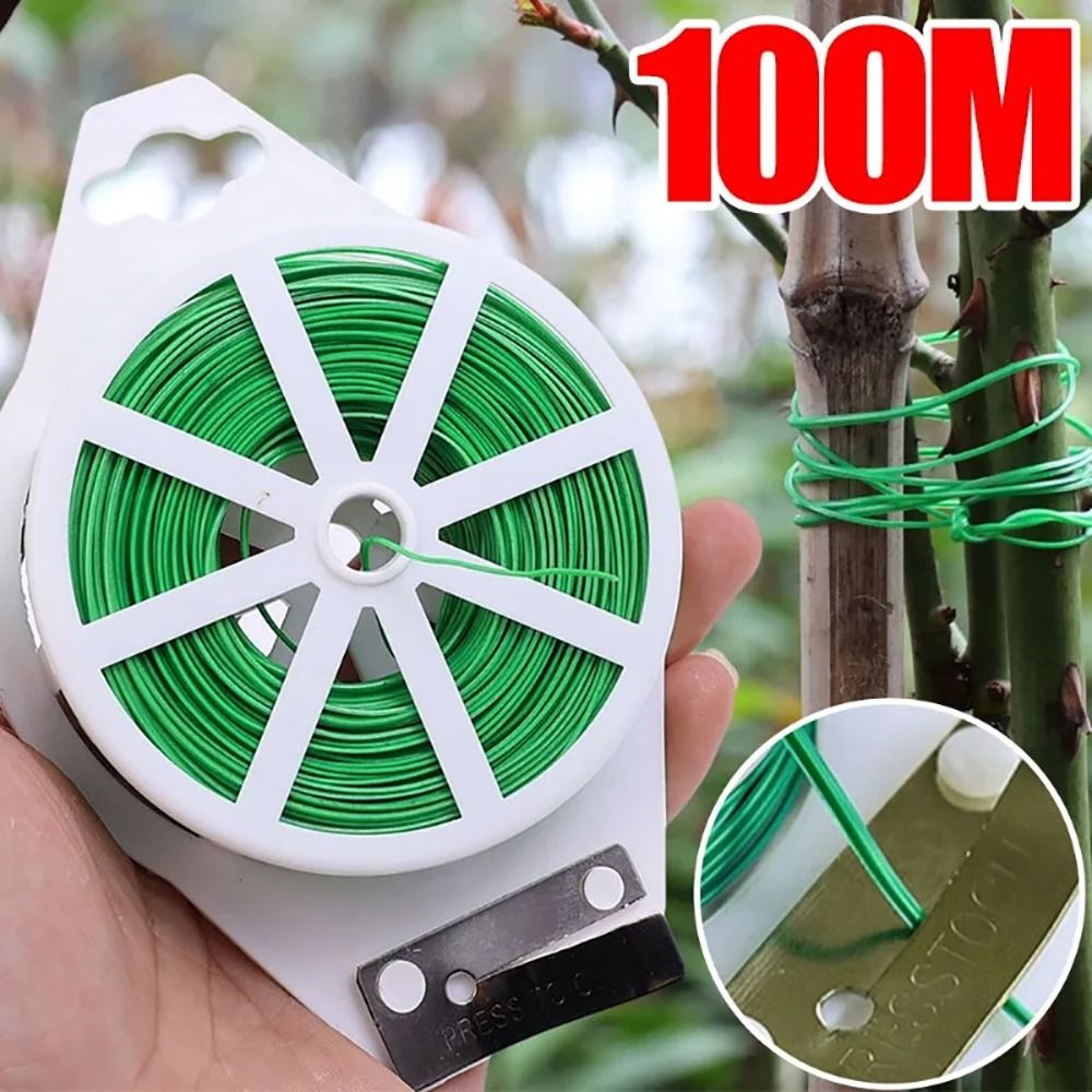 1Pcs Iron Wire Cable Ties Plan - đánh giá và giá Garden Wire Twist Tie