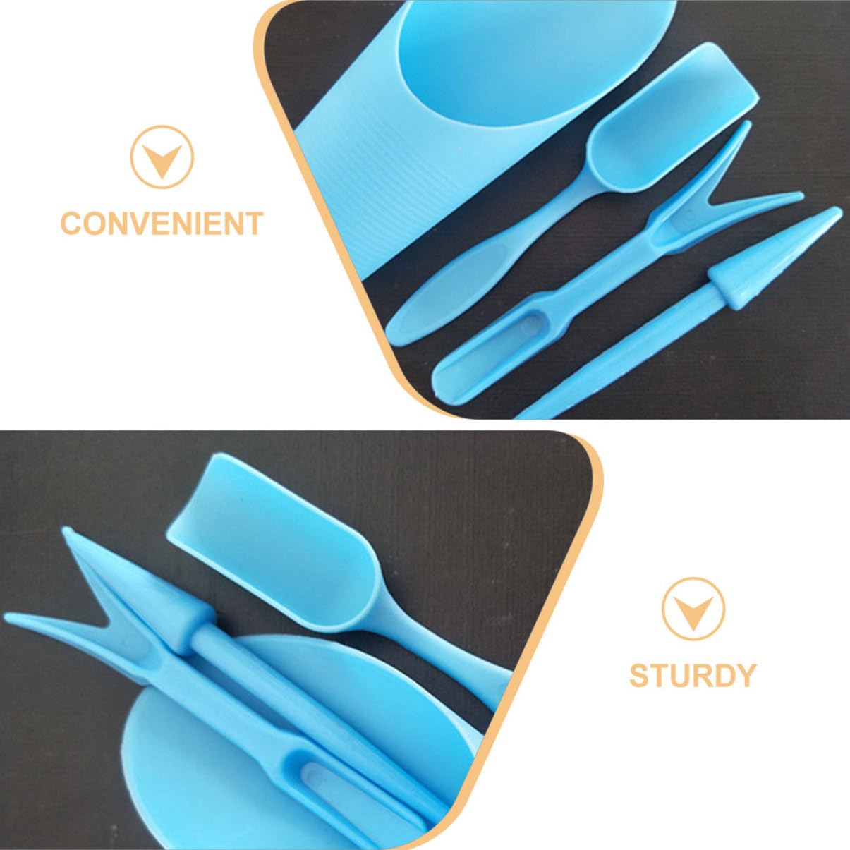 4pcs/set, Plastic Durable Buck - đánh giá và giá Gardening Tools Hand