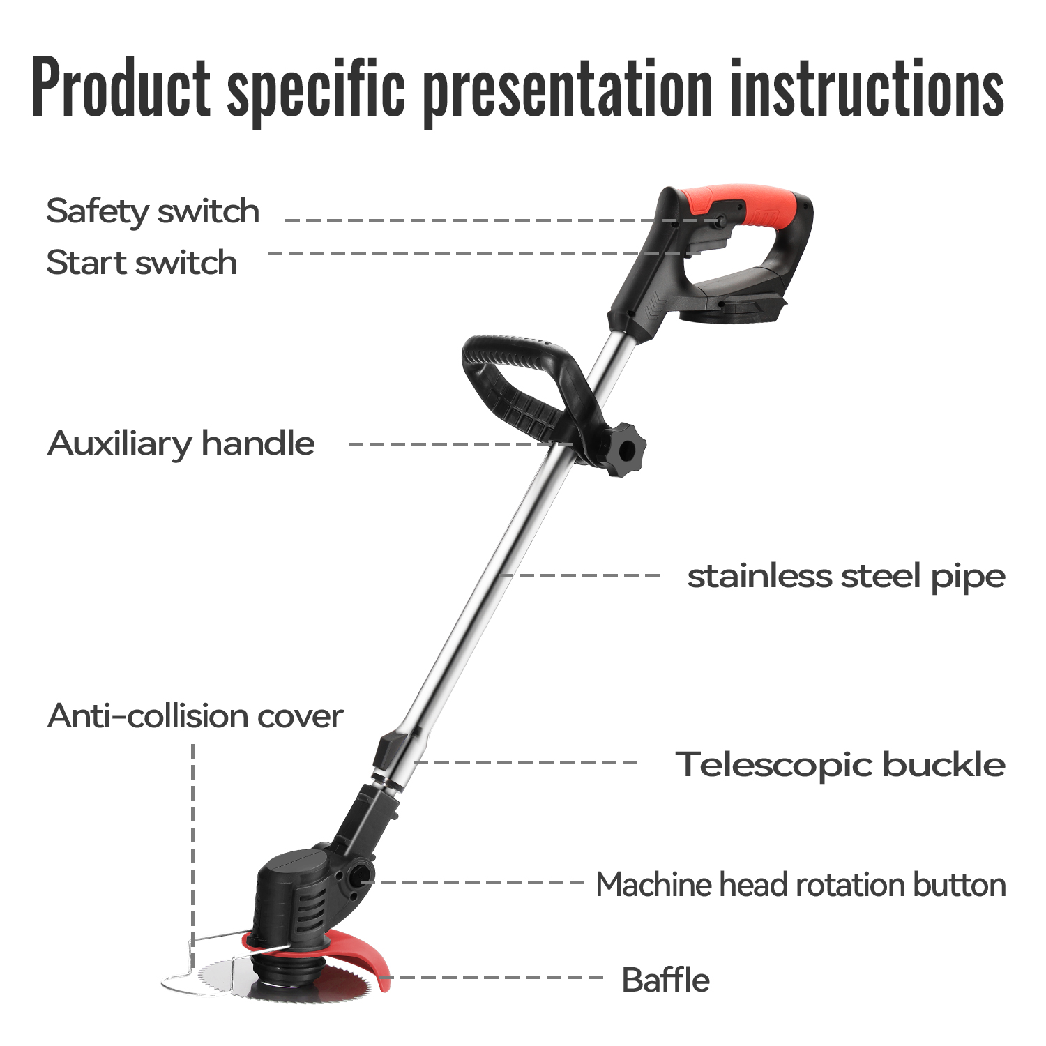 Lithium Electric Grass Trimmer - đánh giá và giá Gardening Tools Electric