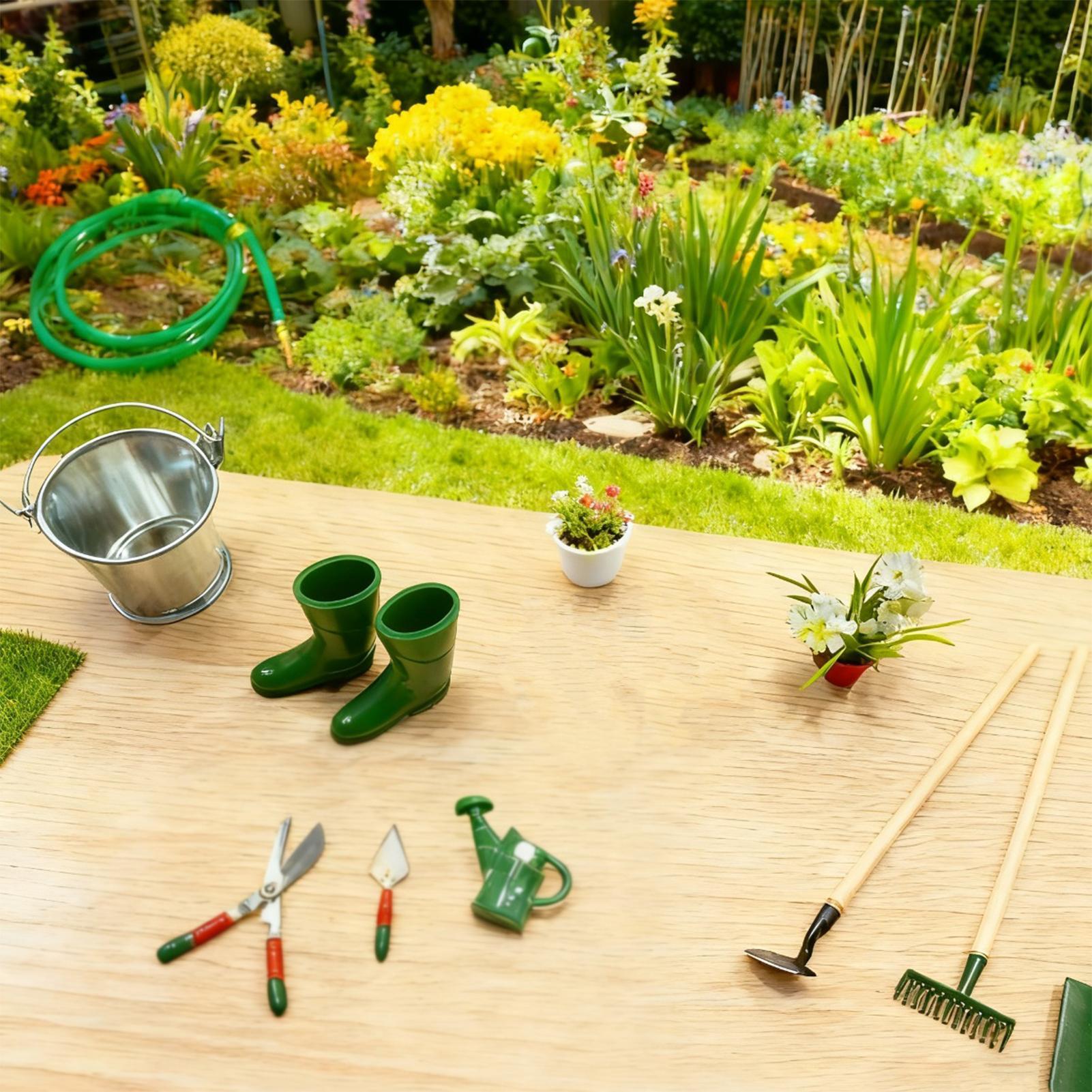Small Gardening Tools Miniatur - đánh giá và giá Gardening Tools Girly