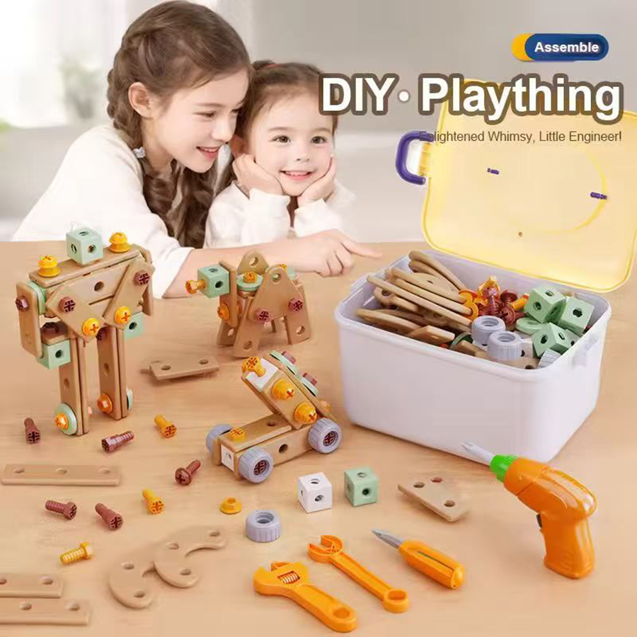 DIY- Kids Tool Set Nut Assembl - đánh giá và giá Gardening Tools Girly