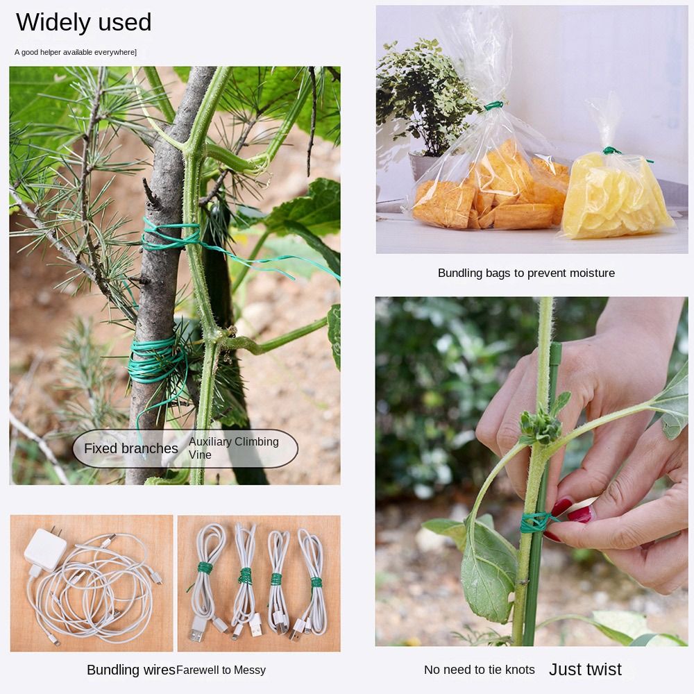 20/50/100m Garden Cable Ties P - đánh giá và giá Garden Wire Twist Tie