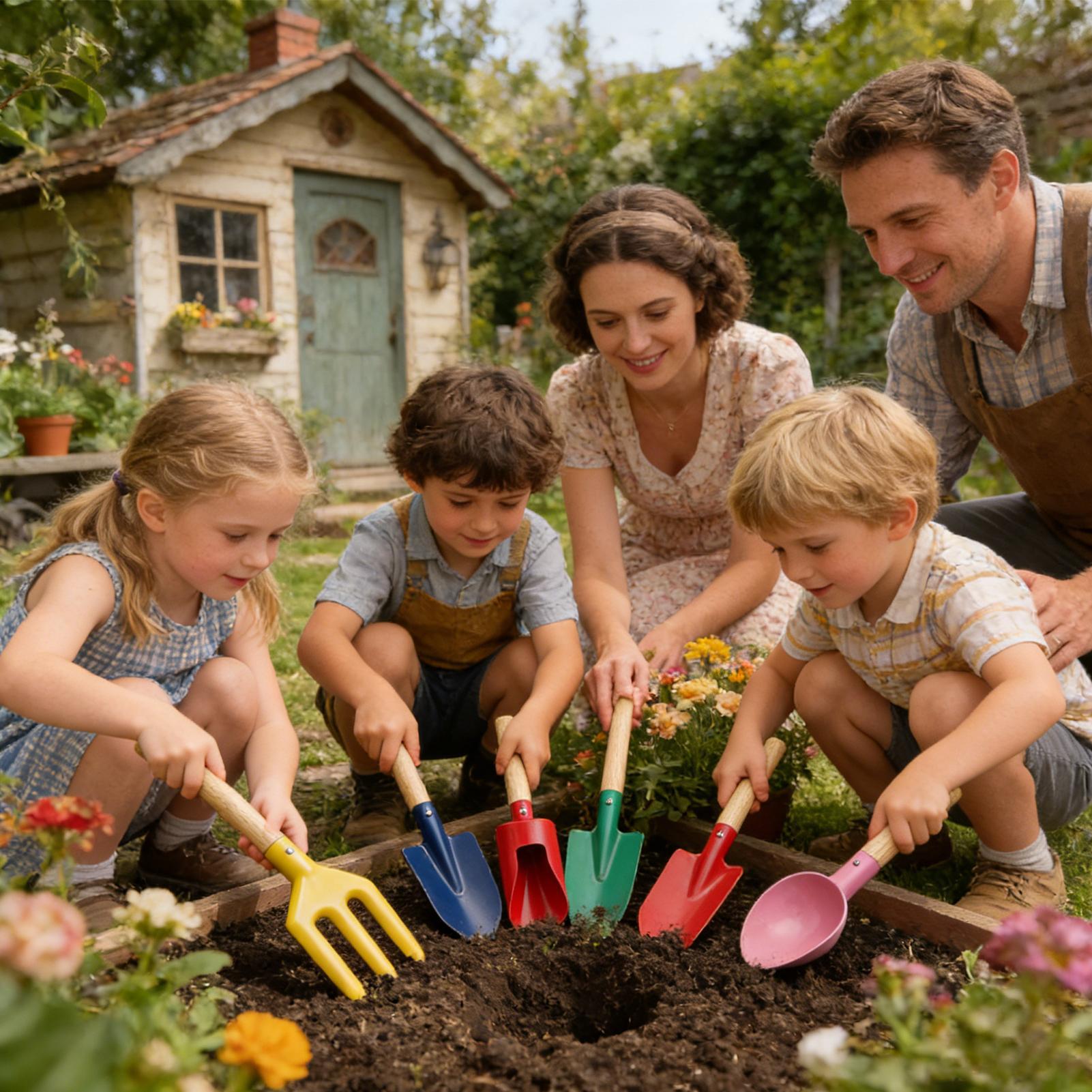 Kids Gardening Kit 6Pcs Childr - đánh giá và giá Gardening Tools Girly
