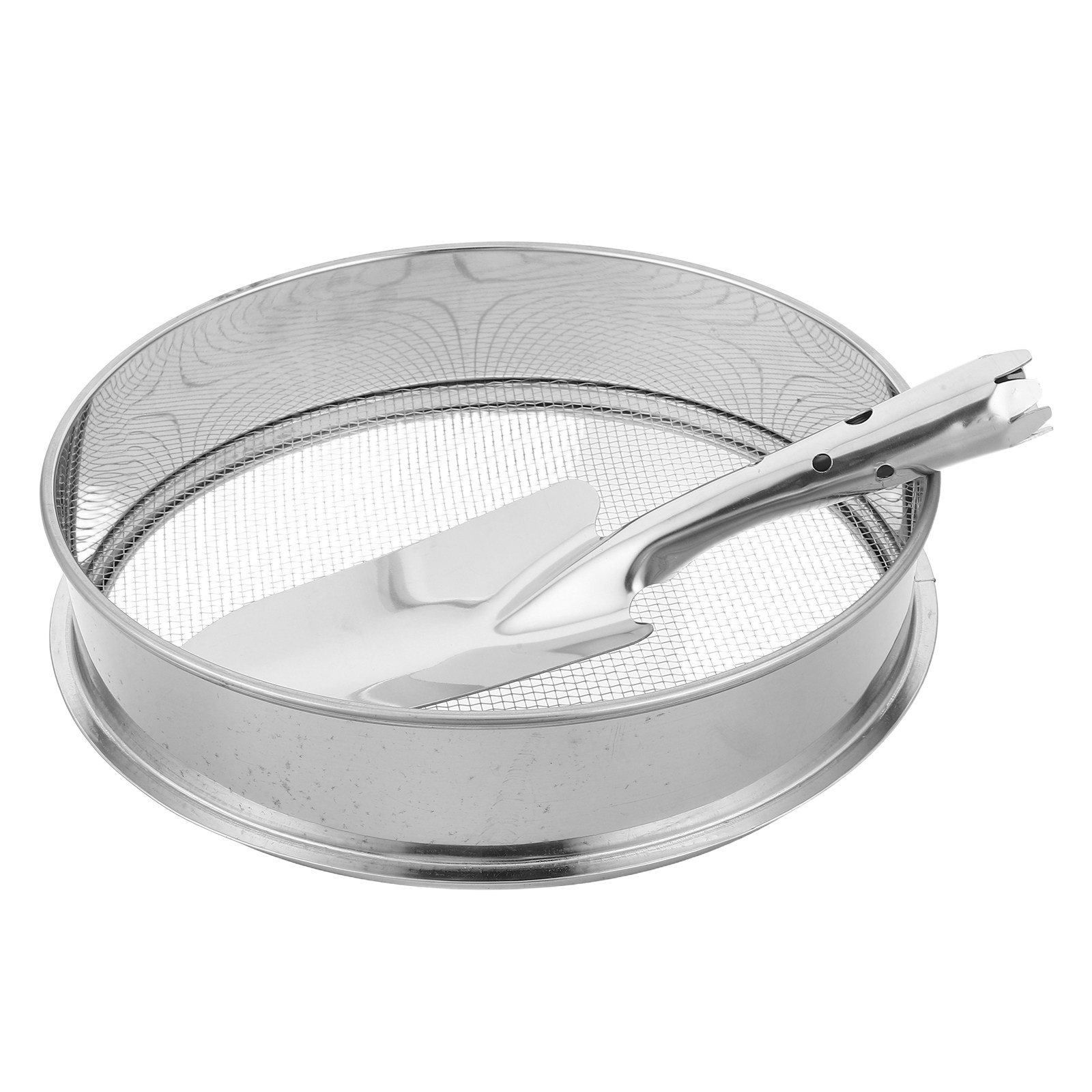 1Set Stainless Steel Round Gar - đánh giá và giá Garden Sieve Soil