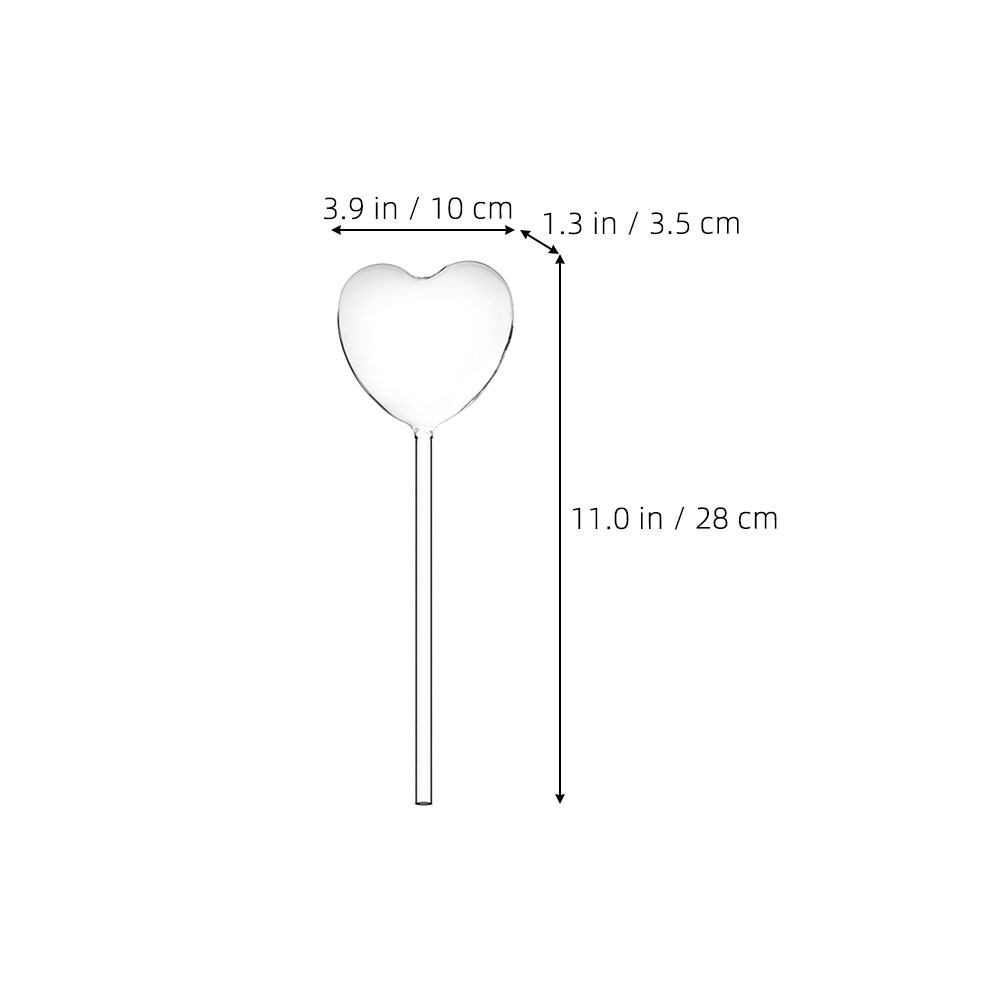 3Pcs Heart Shaped Glass Self W - đánh giá và giá Gardening Tools And Equipment