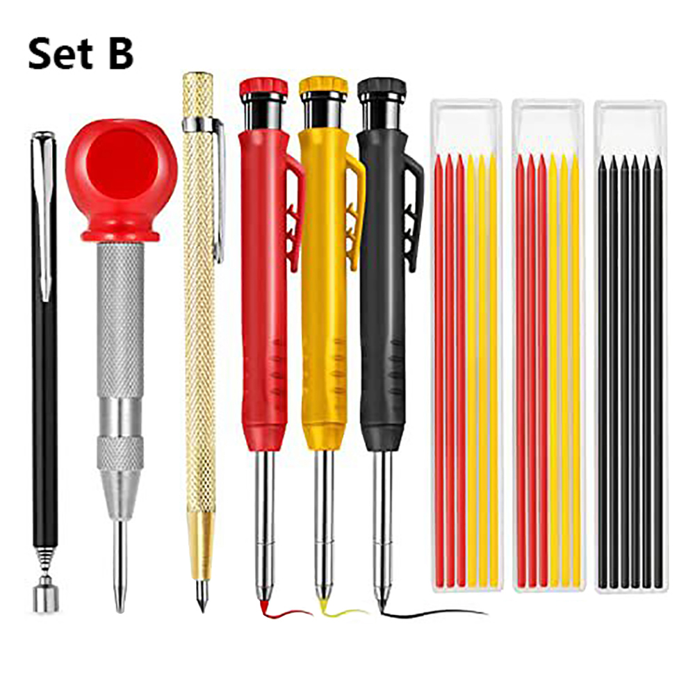 A/B/C/D Set Carpenter Pencils  - đánh giá và giá Gardening Tools B&M