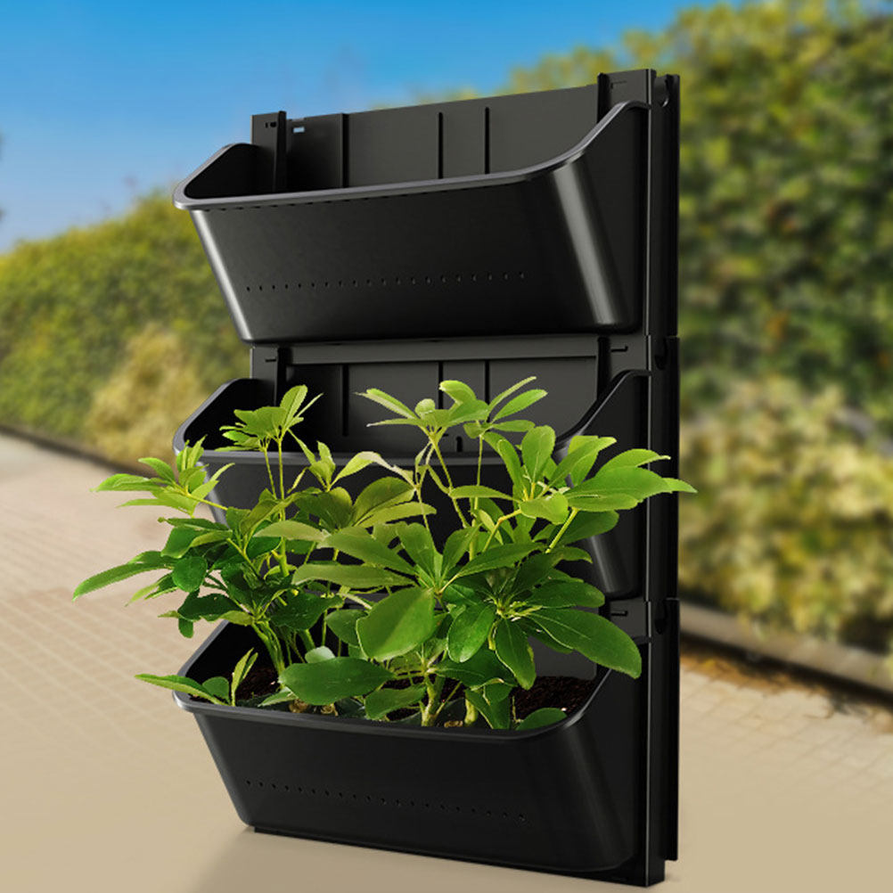 2Pcs Wall Planter Outdoor Vert - đánh giá và giá Vertical Wall Planter