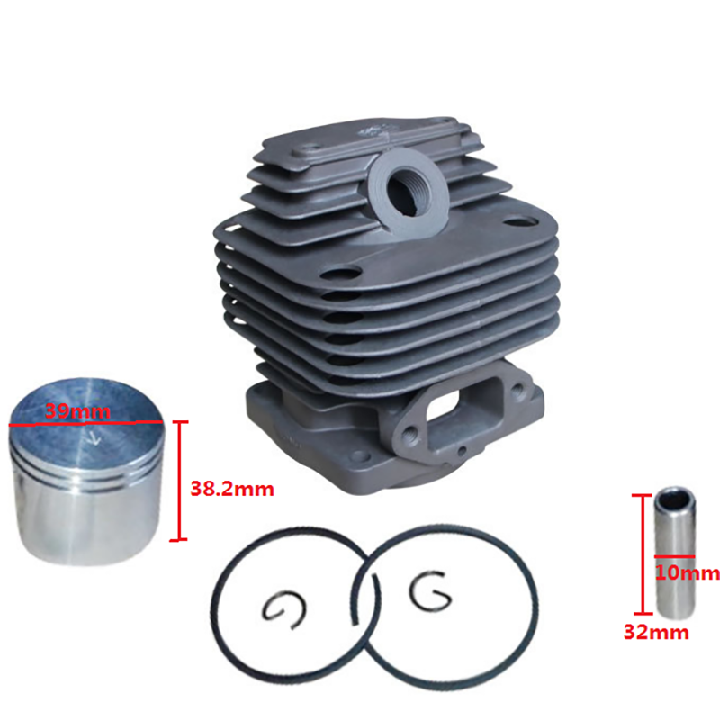 39mm CYLINDER PISTON KIT FIT F - đánh giá và giá Gardening Tools Gift Set