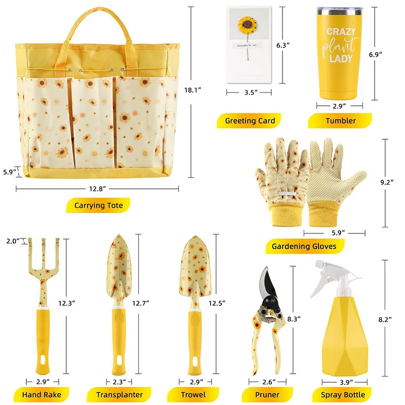 Durable Garden Tool Set Ladies - đánh giá và giá Gardening Tools Gift Set