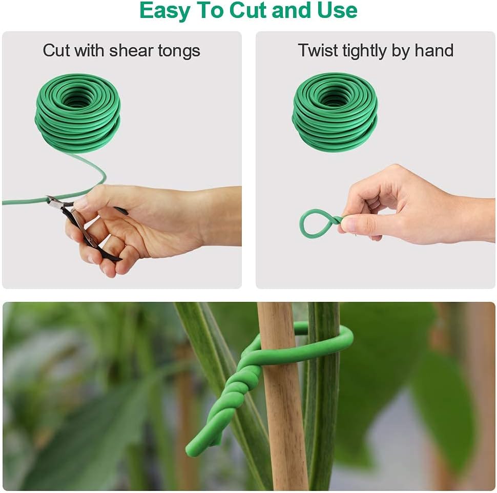 Garden Plants Climbing Tie Gre - đánh giá và giá Garden Wire Twist Tie