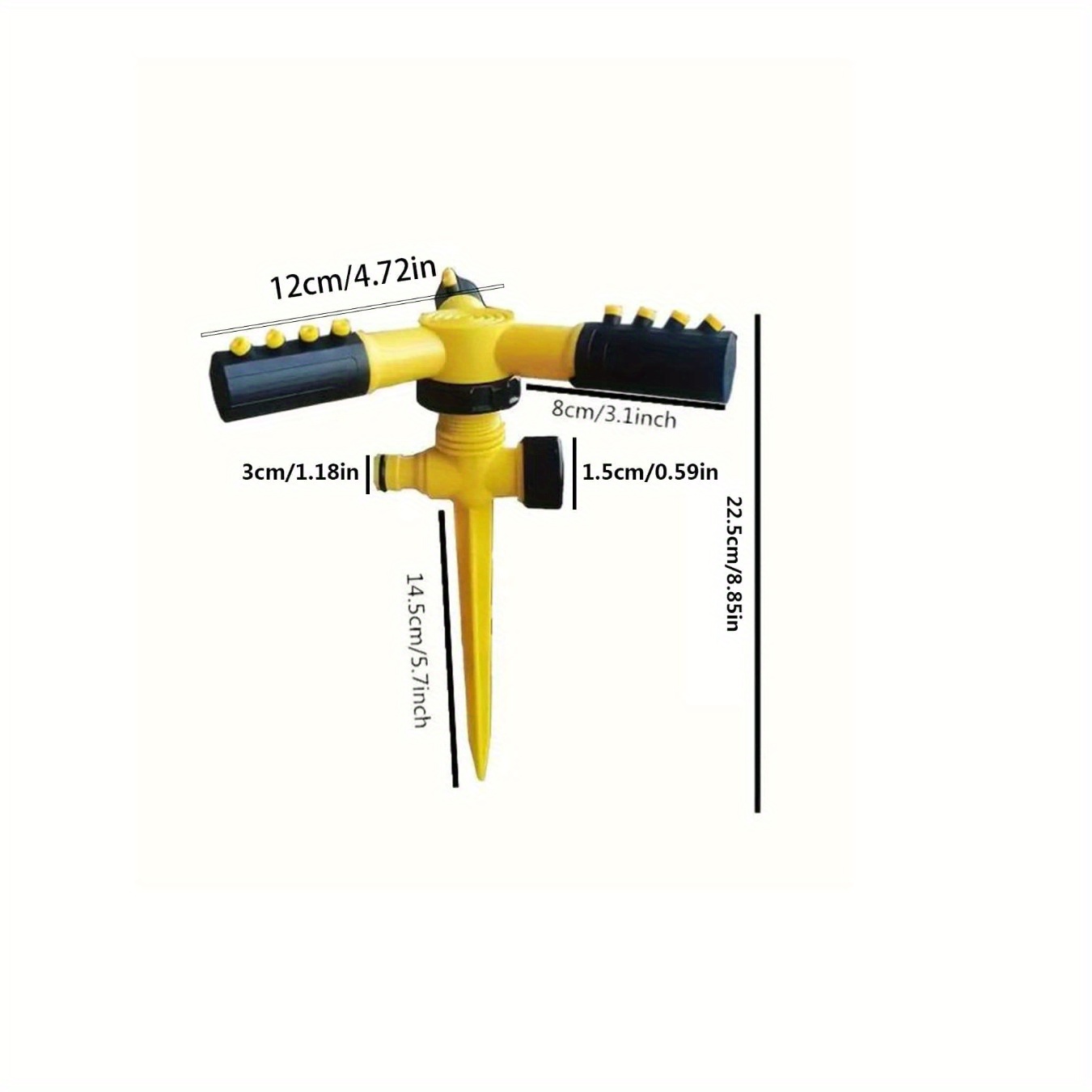 1pc 360° Automatic Rotating Sp - đánh giá và giá Gardening Tools And Equipment
