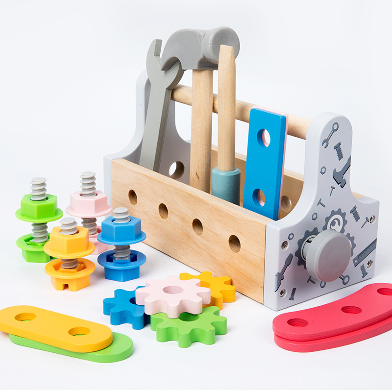 Children Toolbox Wooden Toys P - đánh giá và giá Gardening Tools For 8 Year Olds