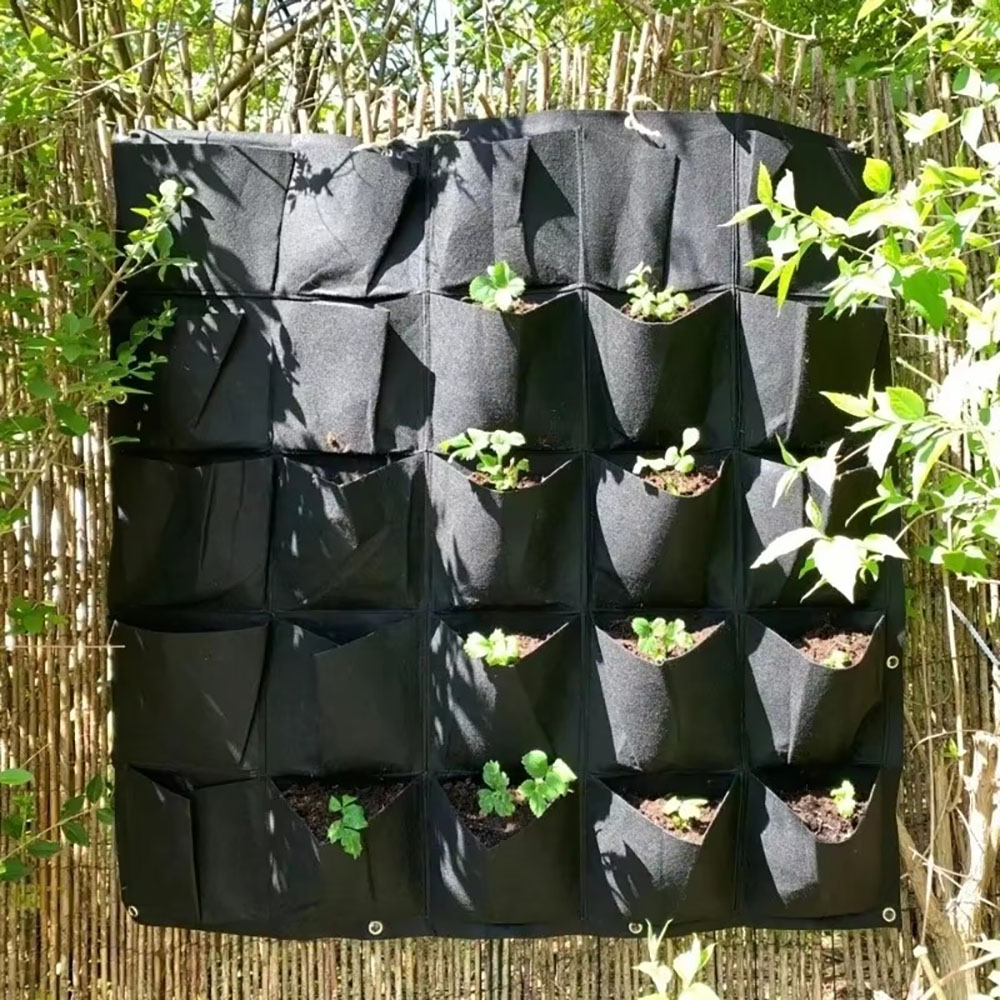 Multi-pocket Green Vertical Ha - đánh giá và giá Vertical Wall Planter