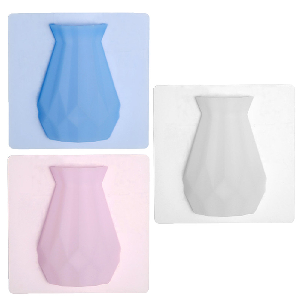 3Pcs Hanging Flower Vase Silic - đánh giá và giá Vertical Wall Planter