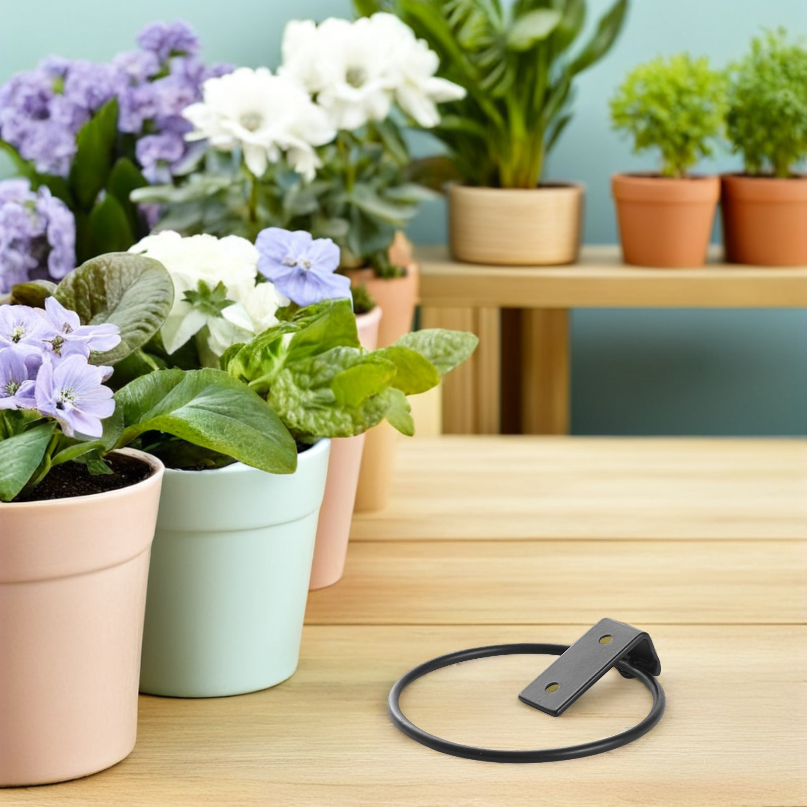 3Pcs Wall Mounted Foldable Iro - đánh giá và giá Vertical Wall Planter
