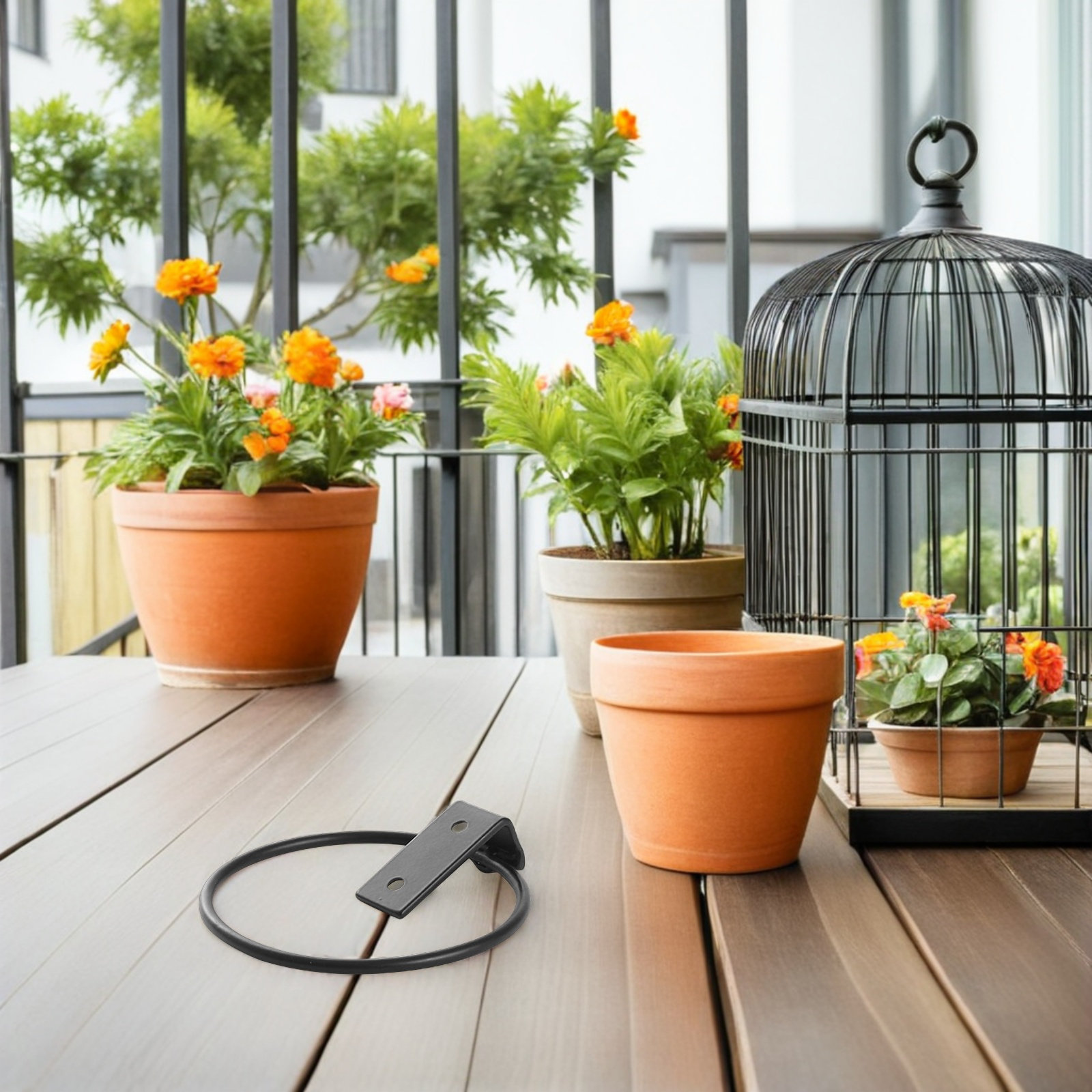 3Pcs Wall Mounted Foldable Iro - đánh giá và giá Vertical Wall Planter