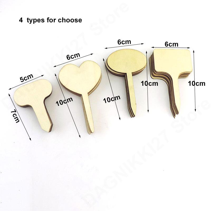 10x T-Type Wooden Plant Labels - đánh giá và giá Gardening Tools Labeled