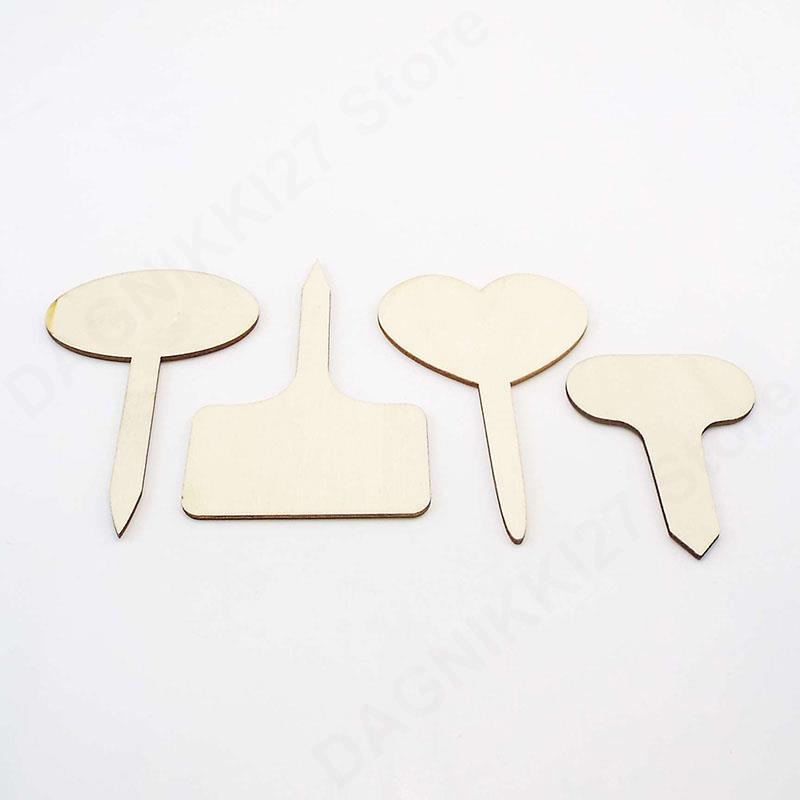 10x T-Type Wooden Plant Labels - đánh giá và giá Gardening Tools Labeled