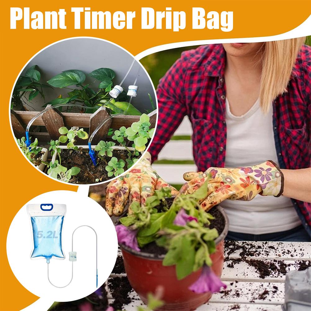 5.2L Adjustable Automatic Drip - đánh giá và giá Gardening Tools Watering Can