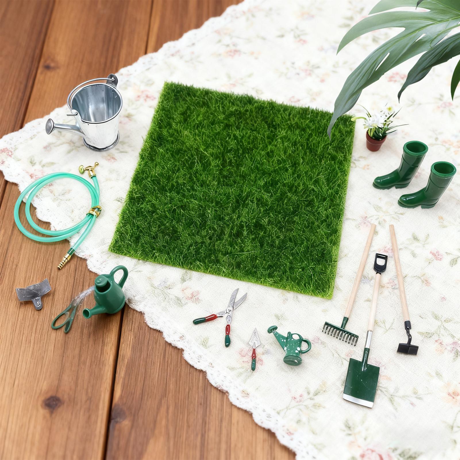 Miniature Gardening Decor Real - đánh giá và giá Gardening Tools Girly