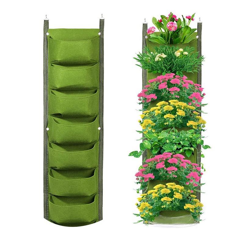 1Pc Hanging Pocket Vertical Ga - đánh giá và giá Vertical Wall Planter