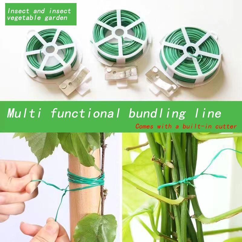 1 Roll 100M Eco-Friendly Plast - đánh giá và giá Garden Wire Twist Tie