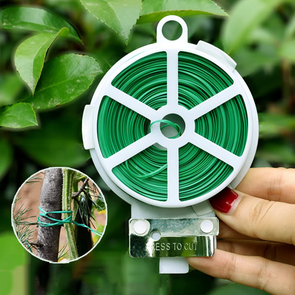 1 Roll 100M Eco-Friendly Plast - đánh giá và giá Garden Wire Twist Tie