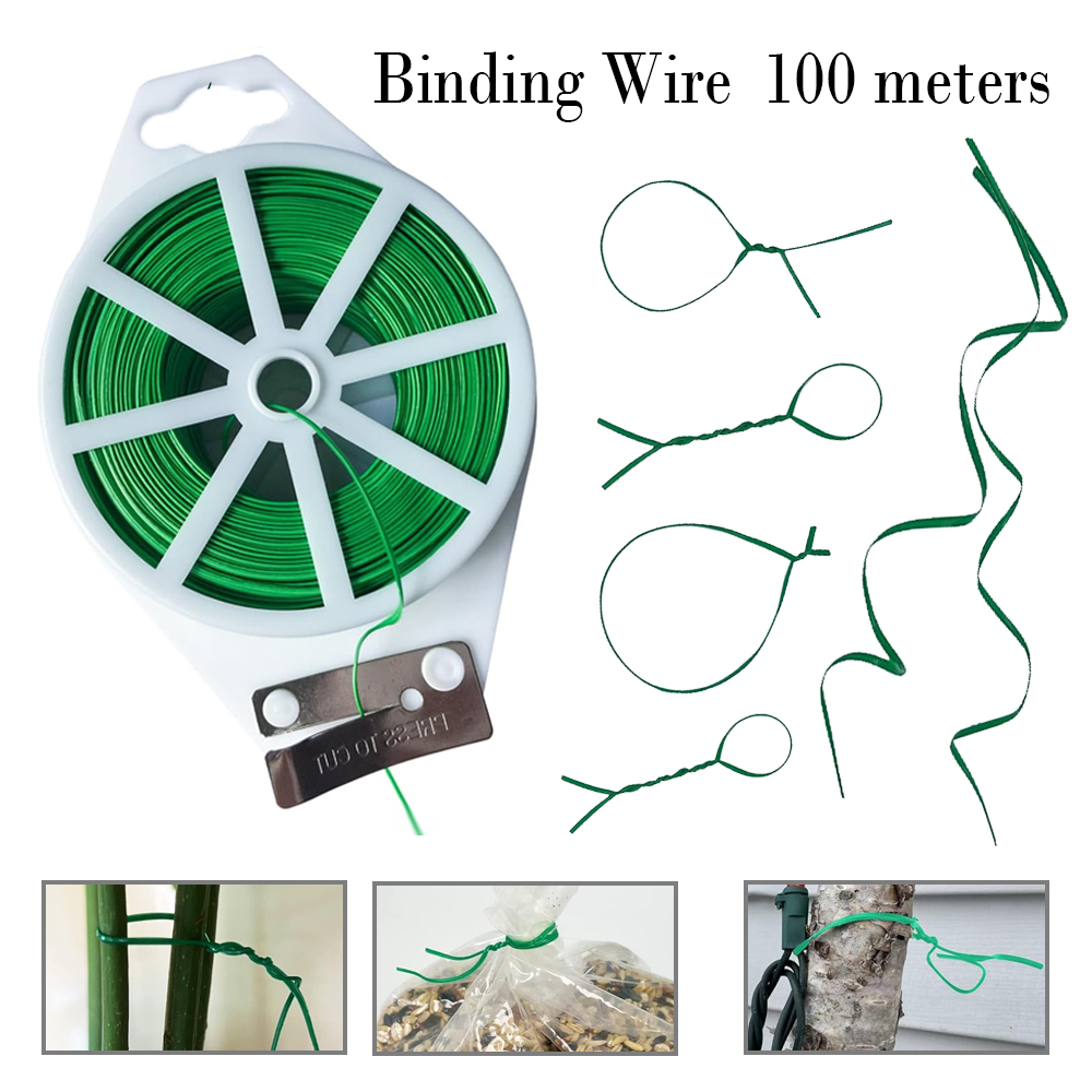 1-3pcs 100M Garden Twist Ties  - đánh giá và giá Garden Wire Twist Tie