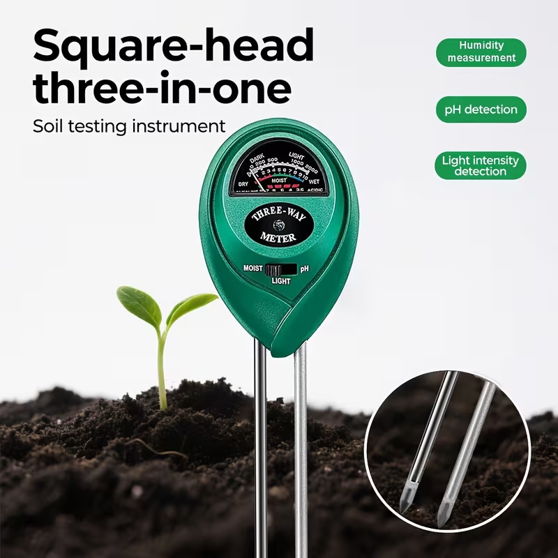 3-in-1 Soil Tester (Moisture,  - đánh giá và giá Gardening Tools And Equipment