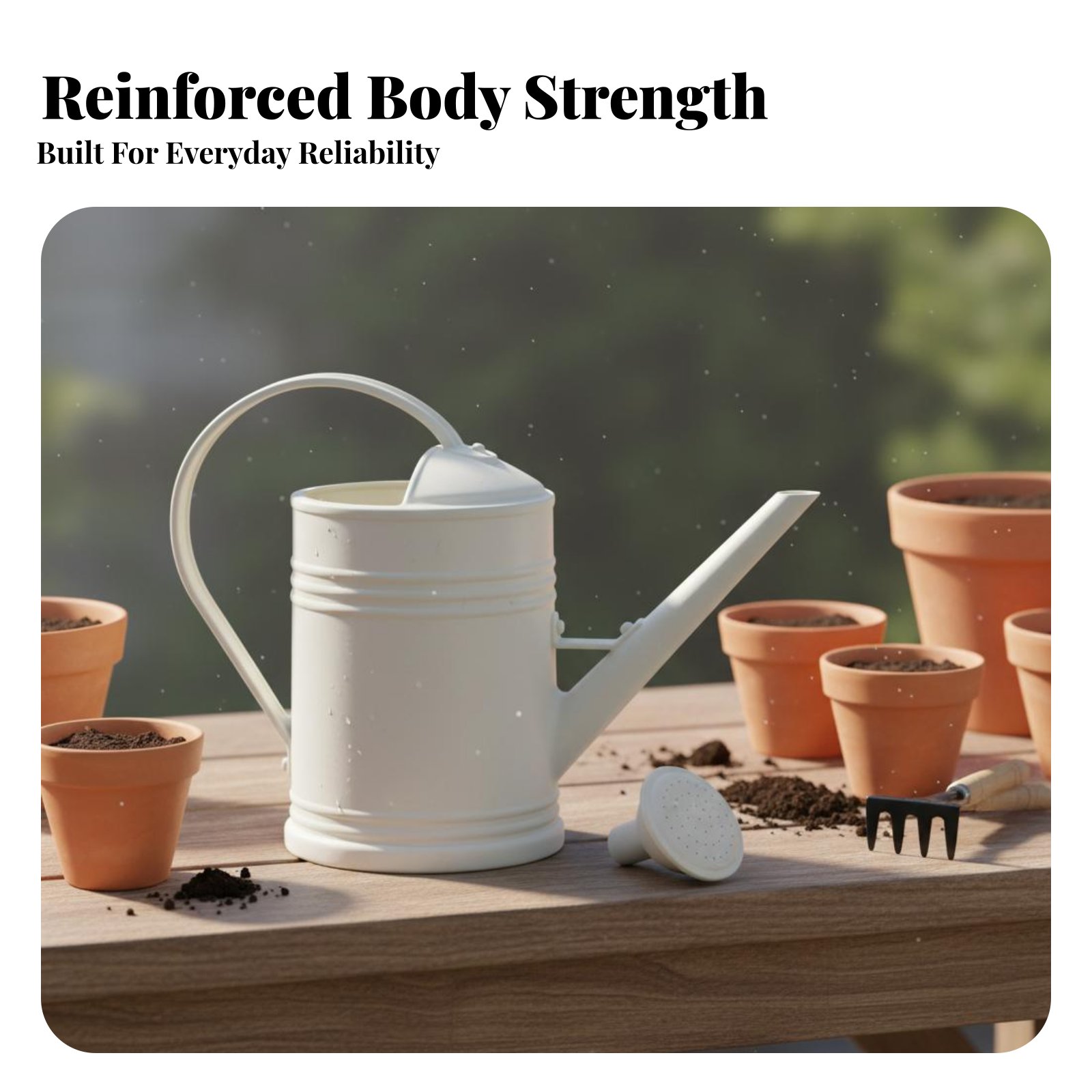 Watering Can with Long Spout P - đánh giá và giá Gardening Tools Watering Can