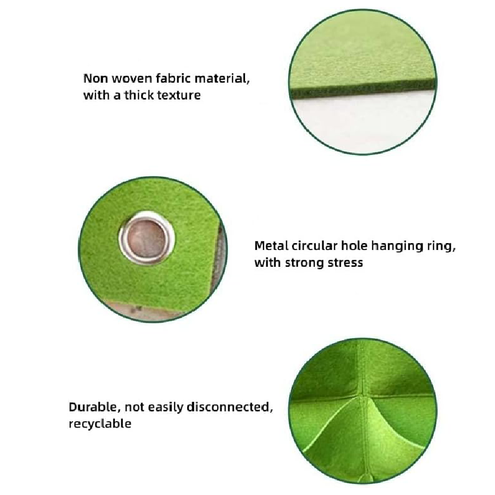 Plant Growth Bag， Felt Vertica - đánh giá và giá Vertical Wall Planter