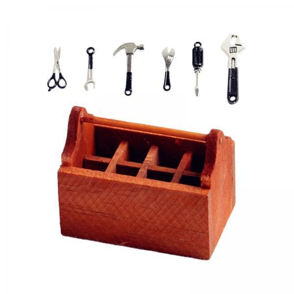 Miniature Repair Tools Box Woo - đánh giá và giá Gardening Tools Photo