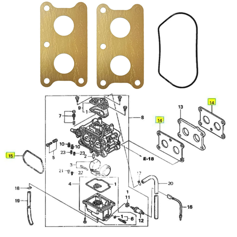 FOR HONDA  GXV530 GCV530 Engin - đánh giá và giá Gardening Tools Gift Set