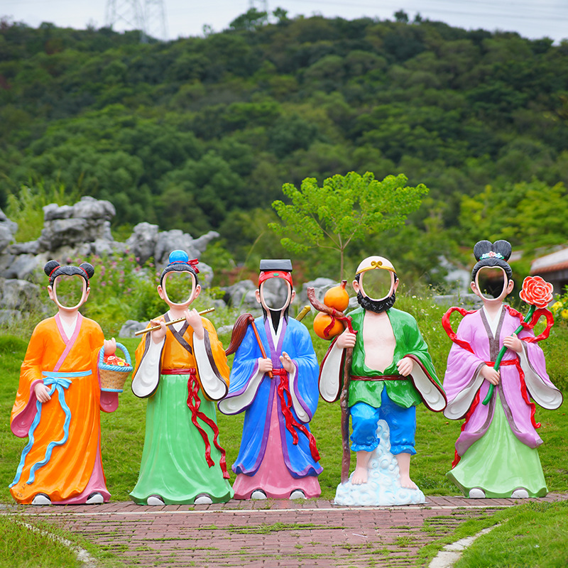 Eight Immortals Crossing the S - đánh giá và giá Gardening Tools Photo