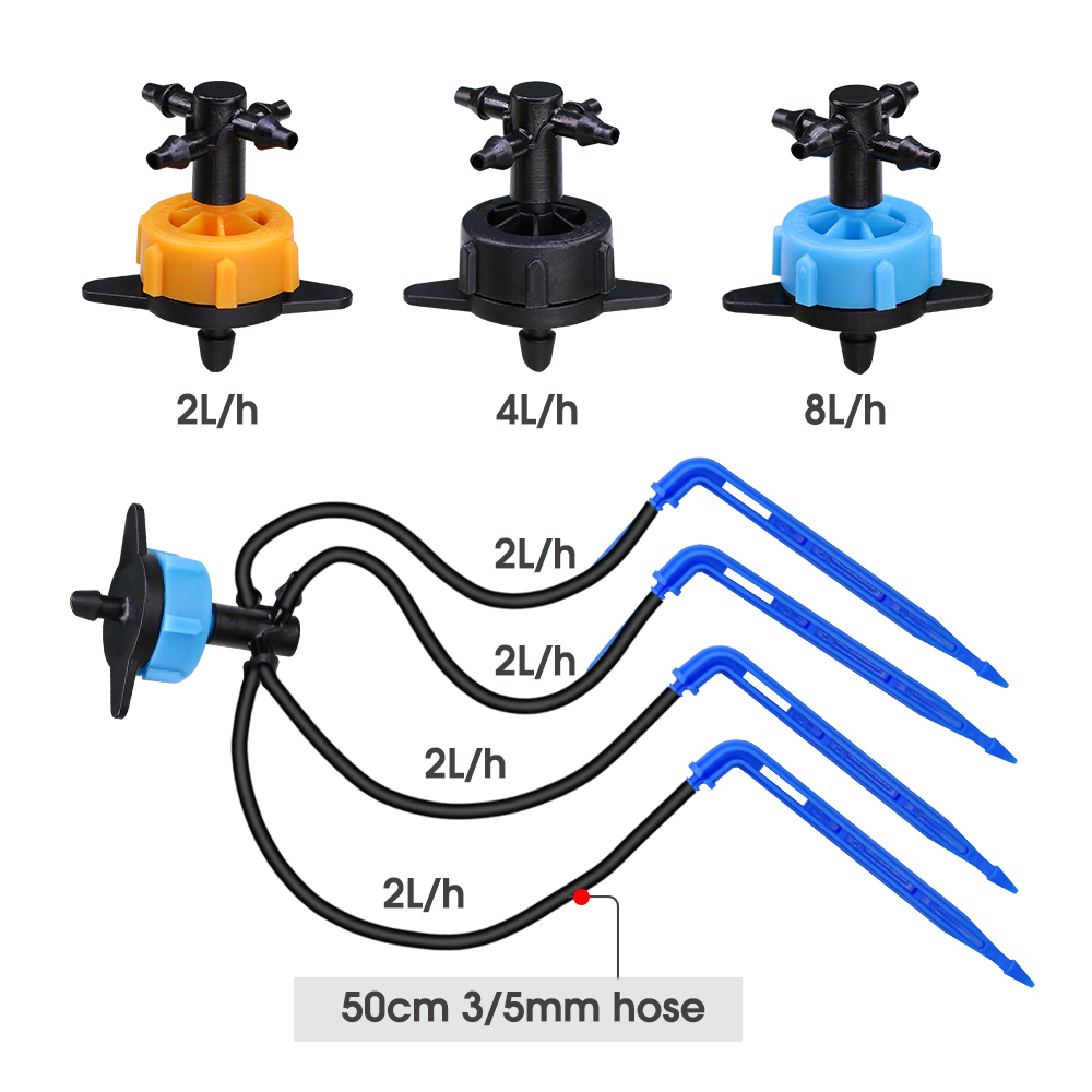 10Set 2/4/8L/H Bend Arrow Drip - đánh giá và giá Root Watering Spike