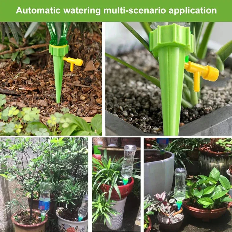 32/64pcs Auto Adjustable Drip  - đánh giá và giá Root Watering Spike