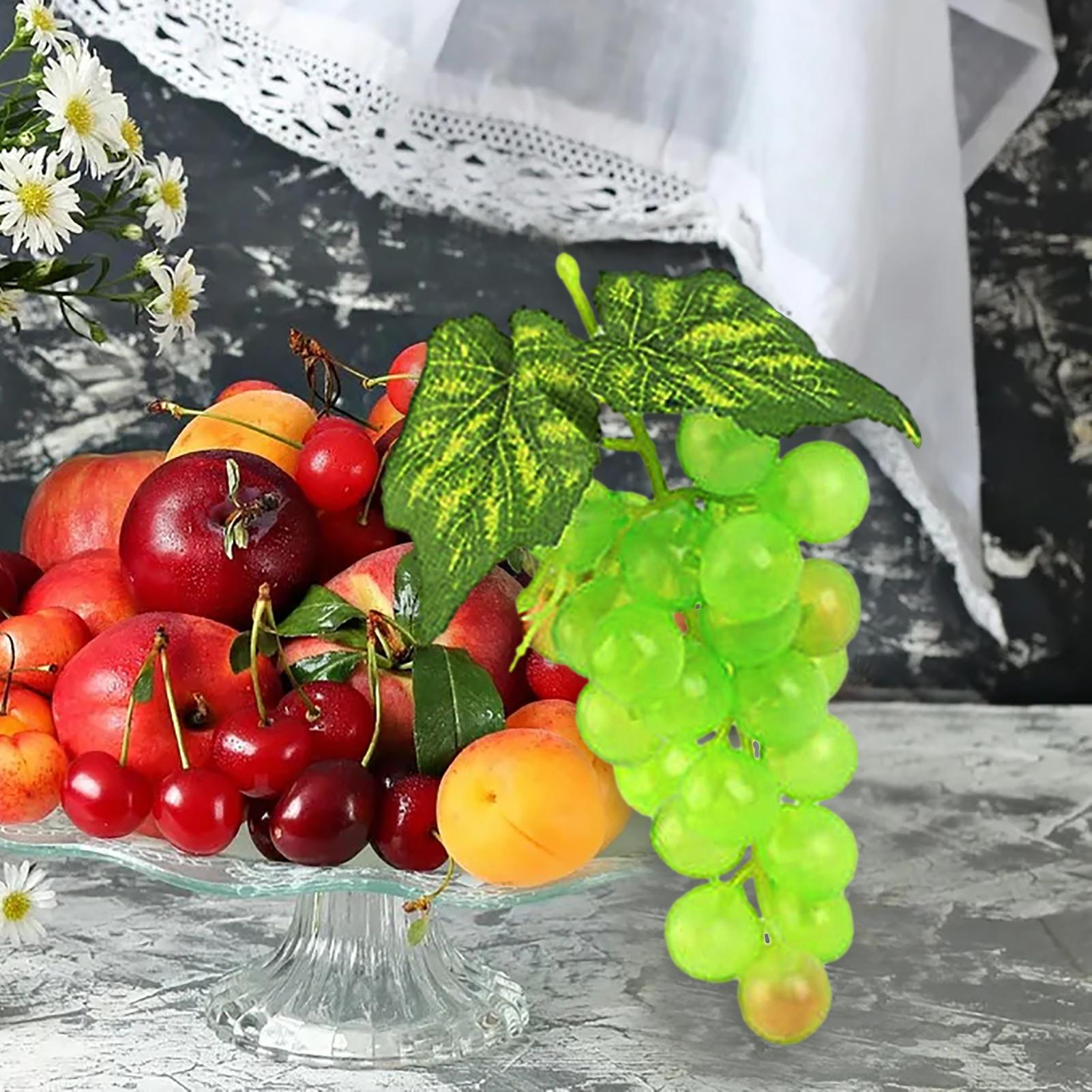 Fake Grapes Bunches Ornament 1 - đánh giá và giá Gardening Tools Photo