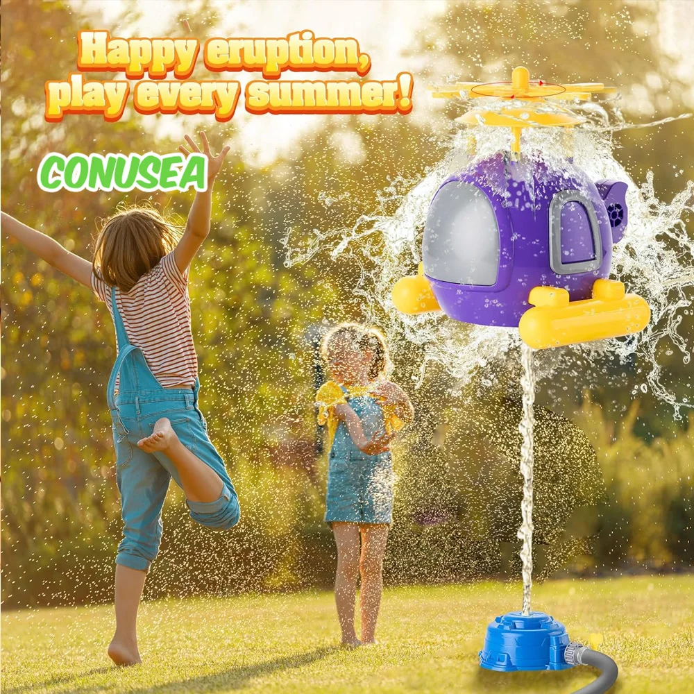 Helicopter Sprinkler Water Toy - đánh giá và giá Gardening Tools Girly