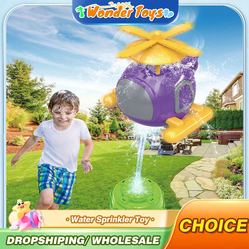 Helicopter Sprinkler Water Toy - đánh giá và giá Gardening Tools Girly